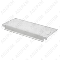 Filtro metálico de grasa 455x190mm, 00434105