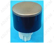 Pomo de horno negro y gris