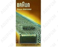 Rejilla + cuchillo 596 negro 1000/2000