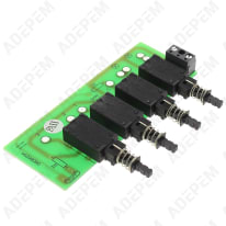 Teclado de 4 botones