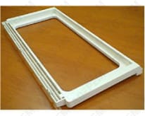 Marco de la puerta del congelador