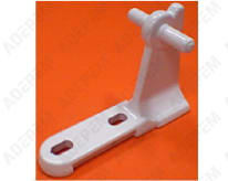 Bisagra central blanca