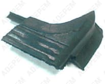 Soporte inferior izquierdo de la junta de la puerta