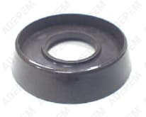 Cuello con botones marrón 71X7880