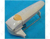 Maniglia a cestello bianca