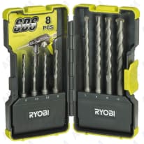 Juego de 8 brocas ryobi sds-plus