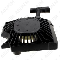 Lanzamuelles doble de 4 agujeros negro