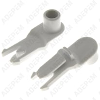 Bisagra para puerta peatonal incorporada, juego de 2, 00603659