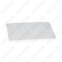 Clayette en verre avec arrêt neutre 458,5x280mm 4055421103