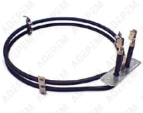 Elemento calefactor redondo de 2000 W, 77X2543, 64561198