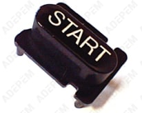 Botón de inicio negro