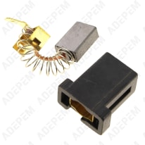 Carboni + supporti (set di 1)