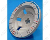 Botón blanco graduado