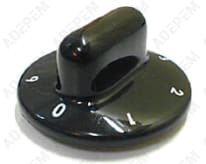 Botón negro 0 a 6 12h