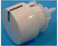 Botón blanco del temporizador