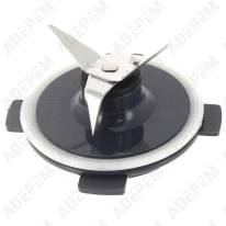 Placa base + cuchilla para bol de batidora kw713132