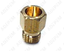 Iniettore per griglia a gas naturale