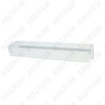 Balconnet gris 486x119x150mm 4055739363