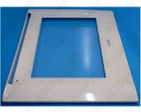 Cristal exterior blanco