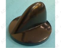 Pomo de control negro 6h