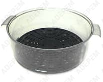 Recipiente de vapor inferior