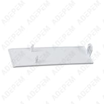 Couvercle de charnière supérieure 121,76x41,6mm 140167459019