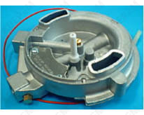 Corpo bruciatore a tripla corona