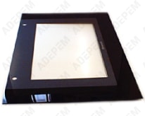 Cristal exterior negro