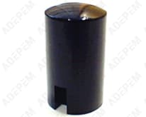 Botón negro de encendido/apagado