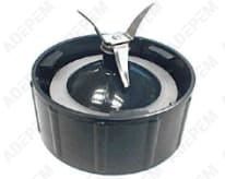 Base della ciotola del mixer grigia