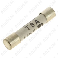 Fusible 8a 6.35x32mm por 10