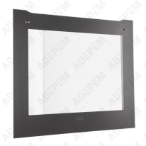 Vitre avant noire 594x471mm 140037378290
