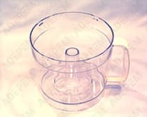 Bol robot con asa negra