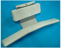 Maniglia bianca e grigia