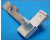 Tornillo recto blanco