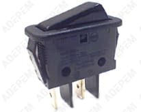 Interruttore di accensione nero