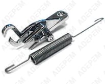 Bisagra recta + muelle