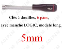 Llave de tubo de 5 mm