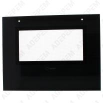 Cristal exterior negro