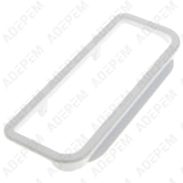 Marco del asa blanco