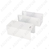 Cheminée complète blanche 80165707