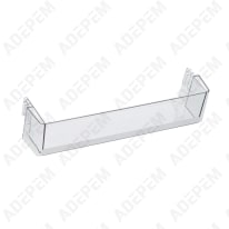 Balconnet à bouteilles gris 441x100x90mm 4055516886