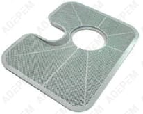 Filtro de fondo de tanque de plástico