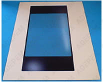 Cristal exterior blanco