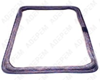 Junta de puerta trenzada