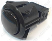 Interruptor negro de 2 polos 72X0744