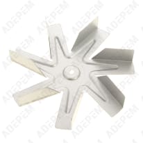 Ventilateur Hélice 4 Pales Pour Moteur Électrique – Dimensions 150x6x22 Mm, Refroidissement Performant