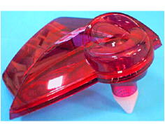 Cubierta izquierda roja image