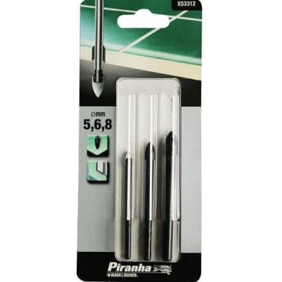 Punte assortite 3 per piastrella/vetro image