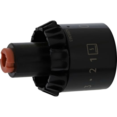 Pulsante del regolatore di potenza doppio, nero, 9-0, 140285363051 - 2